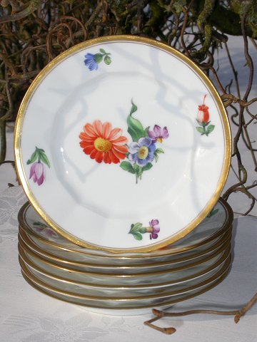 Royal Copenhagen  Sachsisk Blume eckig Teller 8553