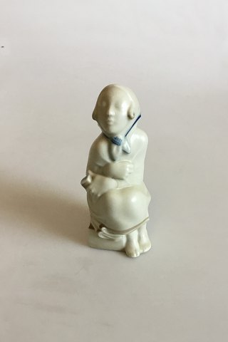 Royal Copenhagen Non-gloss Porcelain Figurine of The Little Matchgirl No 213/265