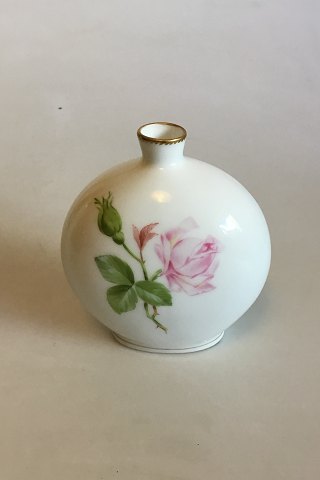 Royal Copenhagen Art Nouveau Vase with Rose