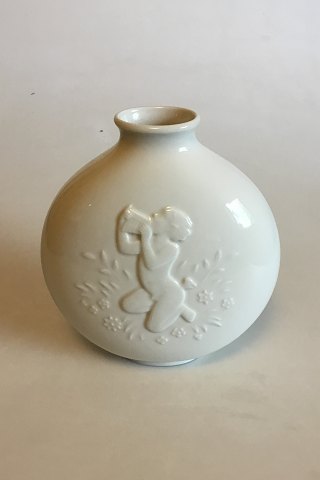 Royal Copenhagen Blanc de Chine Vase No 4118