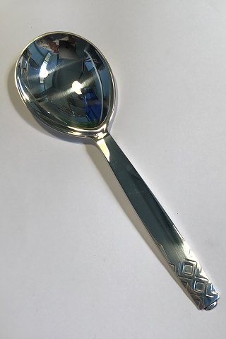 Georg Jensen Sterling Silver Mayan Serving Spoon No 94