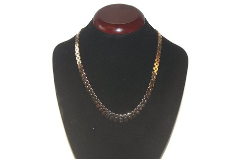 Bicelle Necklace 14k Gold with gradient