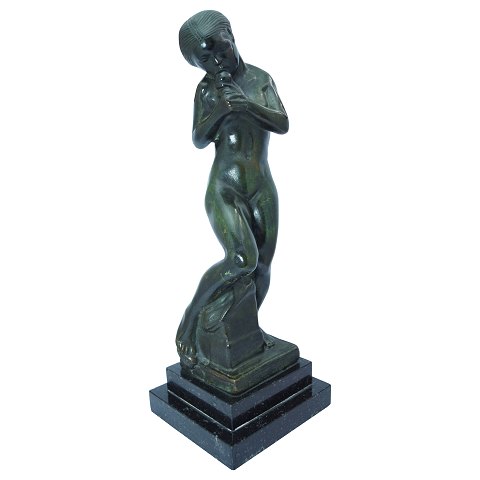 Kai Nielsen; A bronze figurine