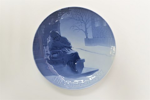 Bing & Grondahl. Christmas plate 1907. Diameter 18 cm. (1 quality)