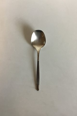 Athene DGS silver plate Large Serving Spoon Danske Krone Sølv