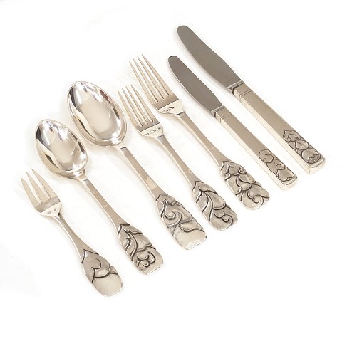 Thorvald Bindesbøll for Holger Kyster: Silver 
cutlery (42)