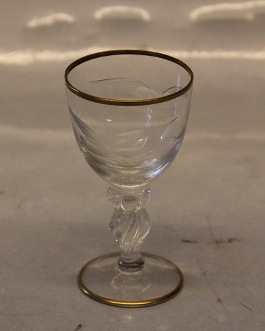 Mågeglas  Lyngby  Portvin 9,3 cm