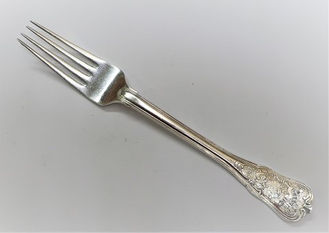 Michelsen . Silberbesteck . Rosenborg . Sterling (925). Menüe Gabel. Länge 20 
cm.