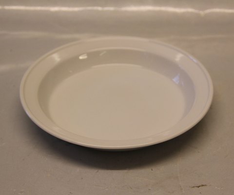 White Domino 14925 White Soup plate 19,5 cm	 Royal Copenhagen porcelain