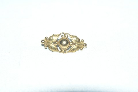 Georg Jensen brooch No. 267 in 18 carat gold