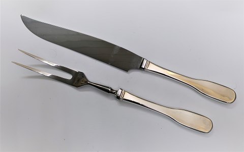 Hans Hansen. Silberbesteck . Susanne. Tranchierbstk. Sterling (925). Länge 28 
cm.