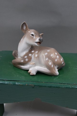 Royal Copenhagen porcelain figurine No 2609, Fawn. 