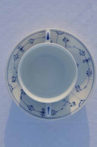 Royal Copenhagen Musselmalet gerippt Suppentasse 84