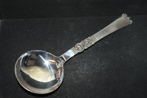 Serveringsske / Kartoffelske Rigsmønster SølvbestikLængde 19,5 cm.