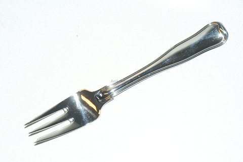 Cake fork Dobbeltriflet Georg Jensen Sterling Silver 
Length 14.5 cm.