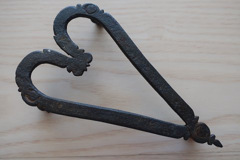 Antique foot for the iron, hand made smith