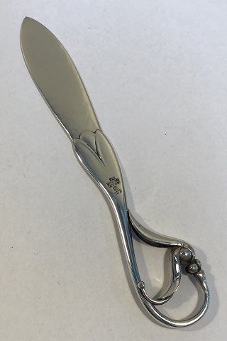 Georg Jensen Sterling Silver Ornamental Letter Opener No 122