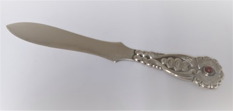 Silber Briefmesser. (830). Länge 23 cm.