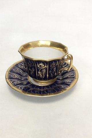Early (1820-1850) Royal Copenhagen Cup and saucer.