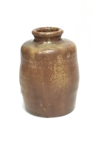 Early Royal Copenhagen Stoneware Miniature Vase
