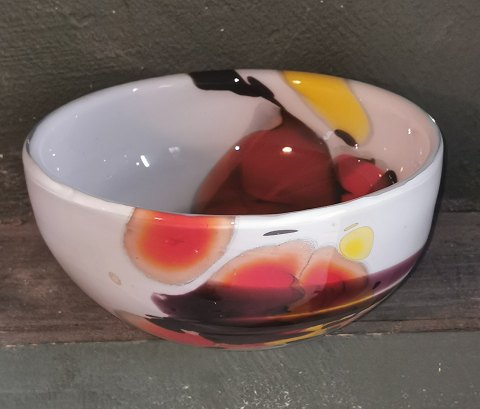 Cascade Holmegaard glass bowl