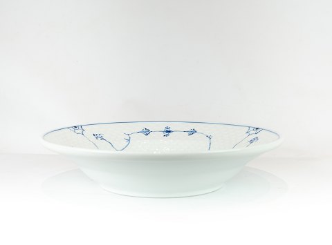 Deep plate blue painted by Bing and Grøndahl.