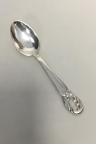 Pierced. Silver plate Dessert Spoon