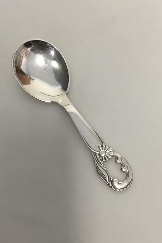 Pierced. Silver plate Sugar Spoon Københavns Ske-Fabrik