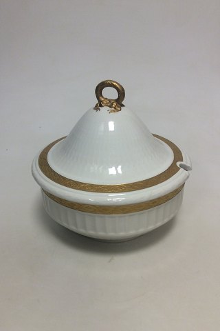 Royal Copenhagen Gold Fan Tureen No 11567