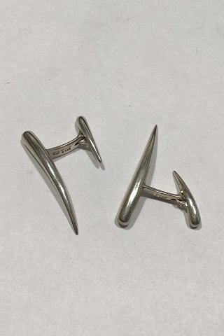 Georg Jensen Sterling Silver UNO Cufflinks No 451