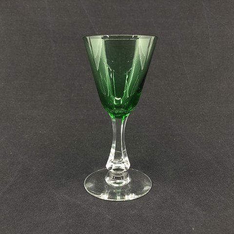 Clemens green white wine glass
