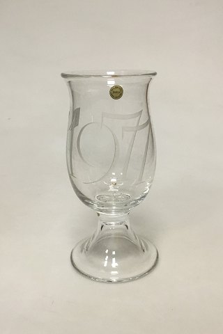 Holmegaard Annual Goblet 1977