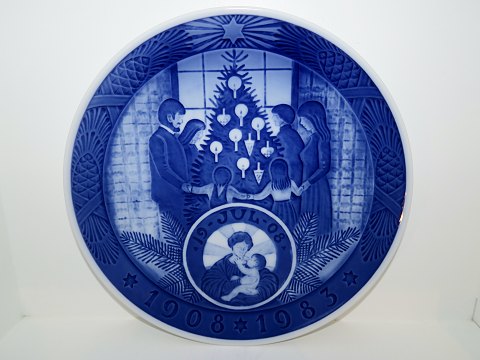 Royal Copenhagen
Large Jubilee Christmas plate 1908-1983