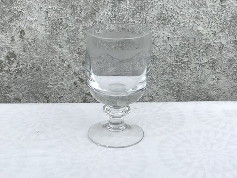 Lindahl Nielsen
Glass with garland sanded edge
Port
*50 Danish kroner