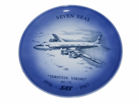 Bing & Grondahl Airplane plate No. 6
Seven Seas DC-7C