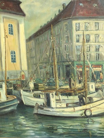 Copenhagen motif
Oil painting on canvas
750 DKK