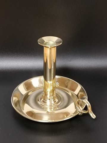 Brass chamber candlestick