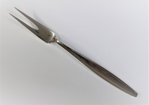 Georg Jensen. Sølvbestik (925). Cypres. Stegegaffel. Længde 21 cm.