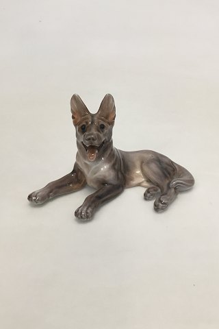 Dahl-Jensen Figurine of German Shepherd Dog No 1130