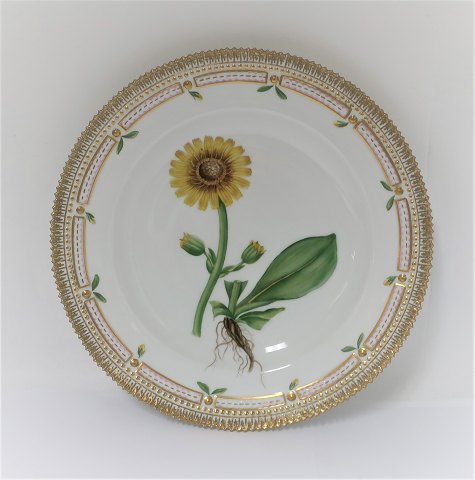 Royal Copenhagen Flora Danica. Dinner plate. Design # 3549. Diameter 25 cm. (1 
quality). Arnica montana L