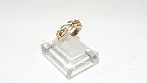 Elegant dame ring 8 karat guld