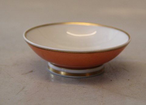 792-2471 Small bowl on foot 3 x 8 cm
 Royal Copenhagen Jaergersborg Orange
