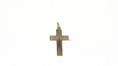 Elegant #Cross in 14 carat white gold