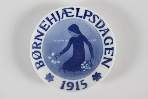 Royal Copenhagen
Platte 
Børnehjælpsdagen 
1915