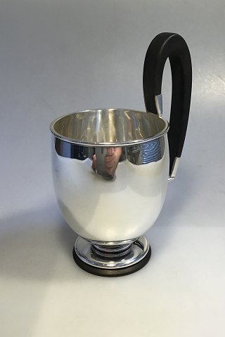 F. Hingelberg Sterling Silver Jug/Beaker raised Handle(1938)