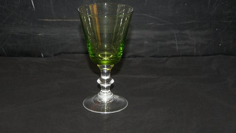 Hvidvinsglas Grøn #Eaton Glat fra Lyngby Glasværk
SOLGT
