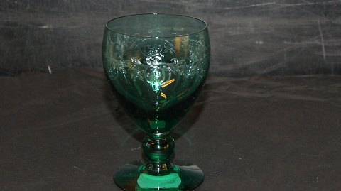 White wine glass Green #Gerda Holmegaard