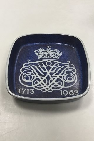 Royal Copenhagen Faience Bowl from Royal Danish Defence College 250 years 
anniversary 1713-1963 No 2883