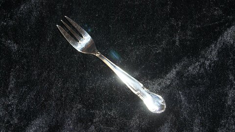 Cake fork, #Minerva Sølvplet cutlery
Length 14.5 cm.