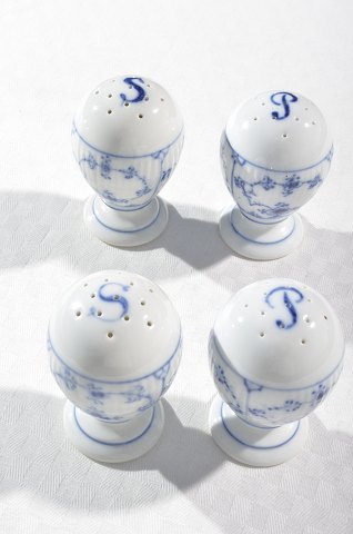 Royal Copenhagen  Blue fluted plain 
Set Salt shaker Pepper pot